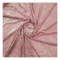 flower burnout pink silk velvet fabric high-grade crushed velvet fabric custom velvet burnout fabric